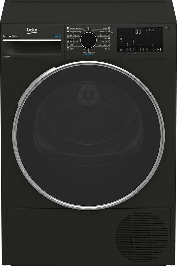 Masina de uscat Beko B3T68239MG (Black)