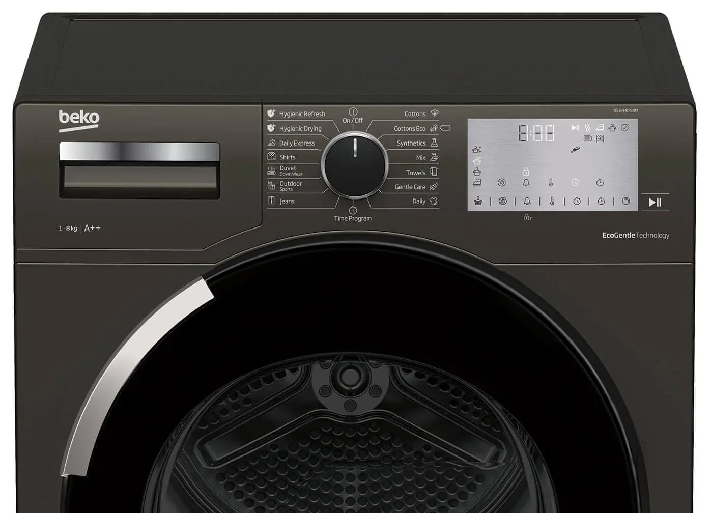 Masina de uscat Beko DS8440SXM (Grey) - 3