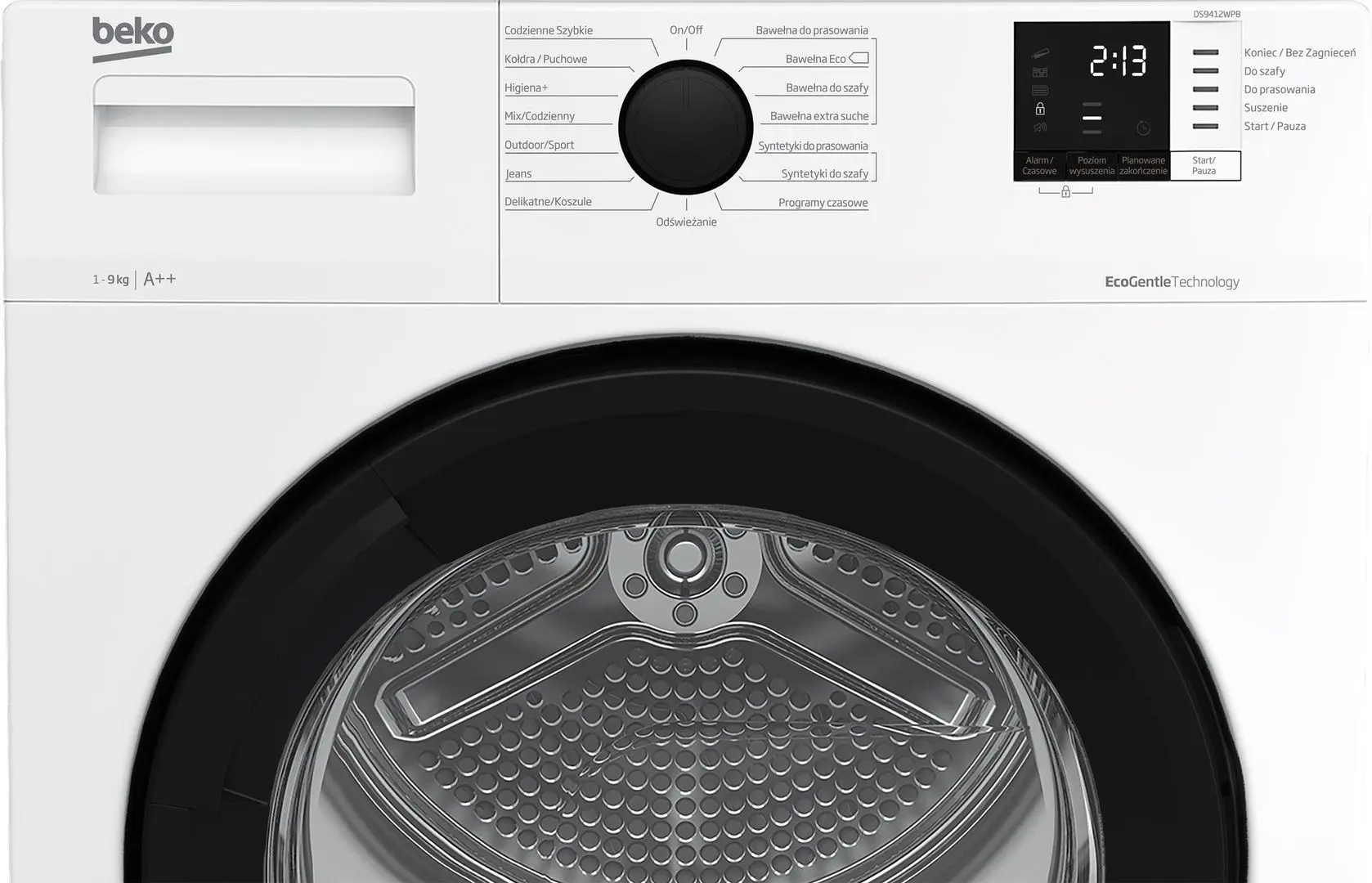 Сушильная машина Beko DS9412WPB (White) - 3