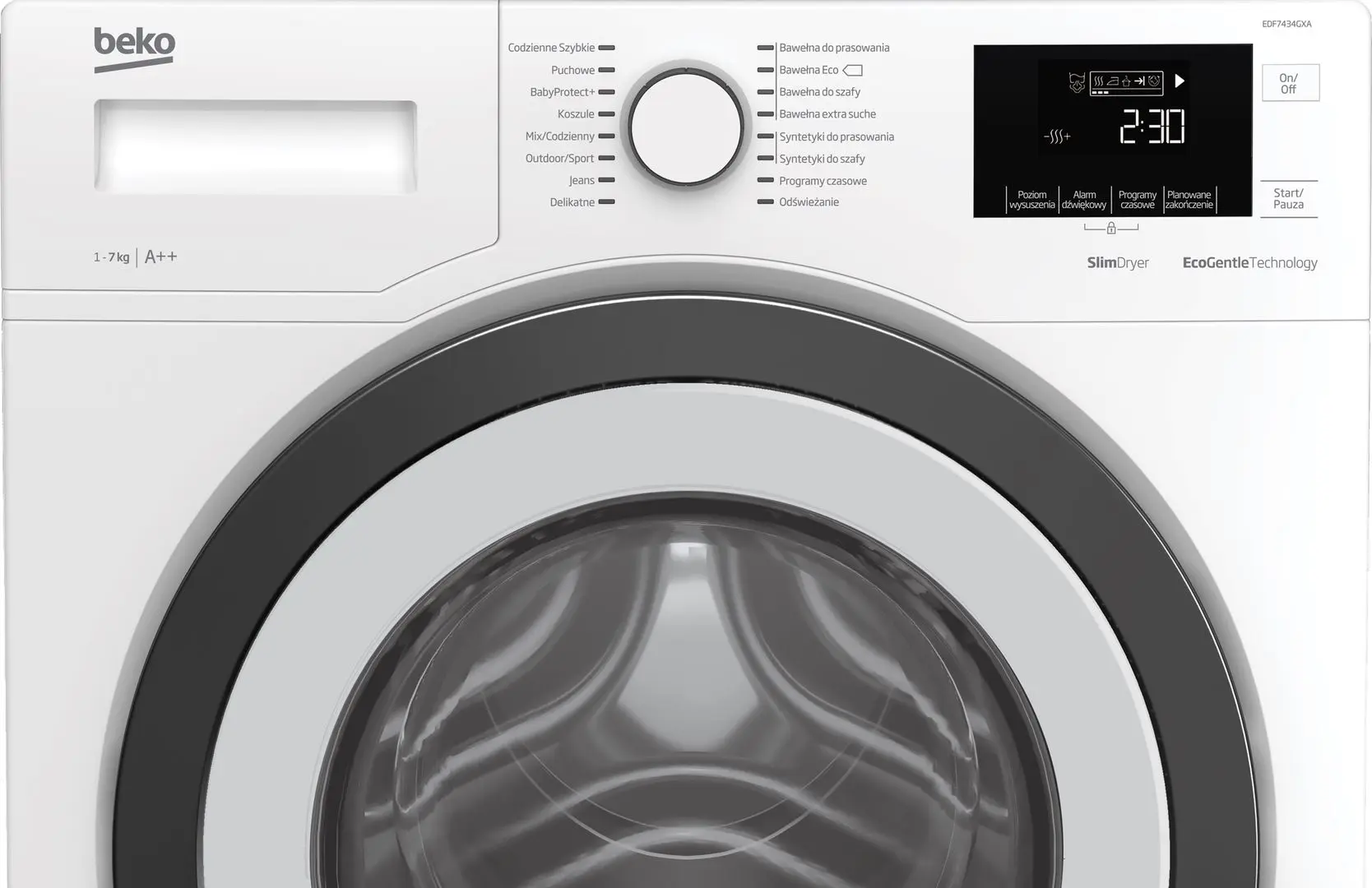 Сушильная машина Beko EDF7434GXA (White) - 6