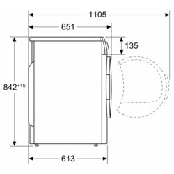 Сушильная машина Bosch WQB245B40 (White) Thumb