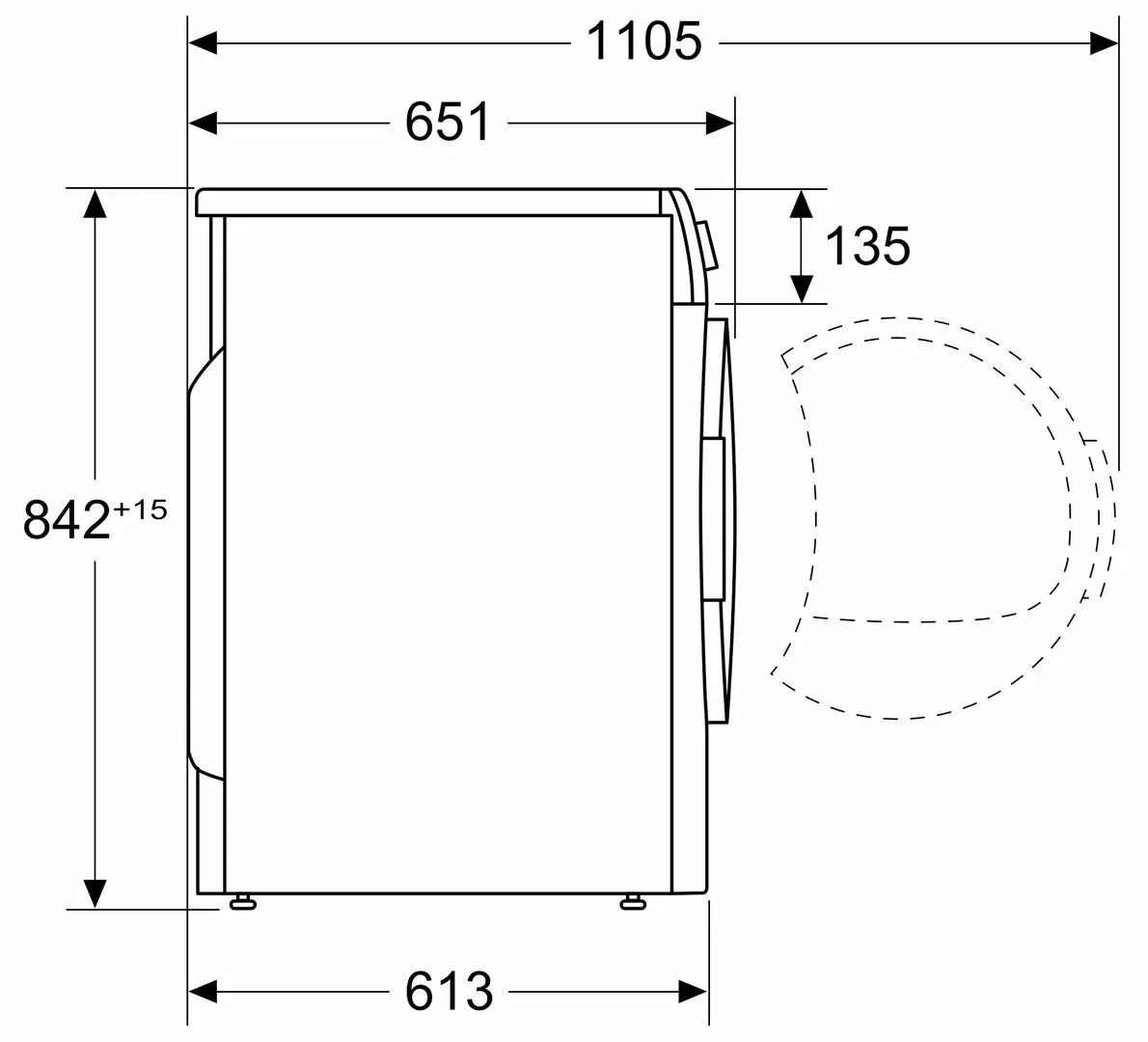 Сушильная машина Bosch WQB245B40 (White)
