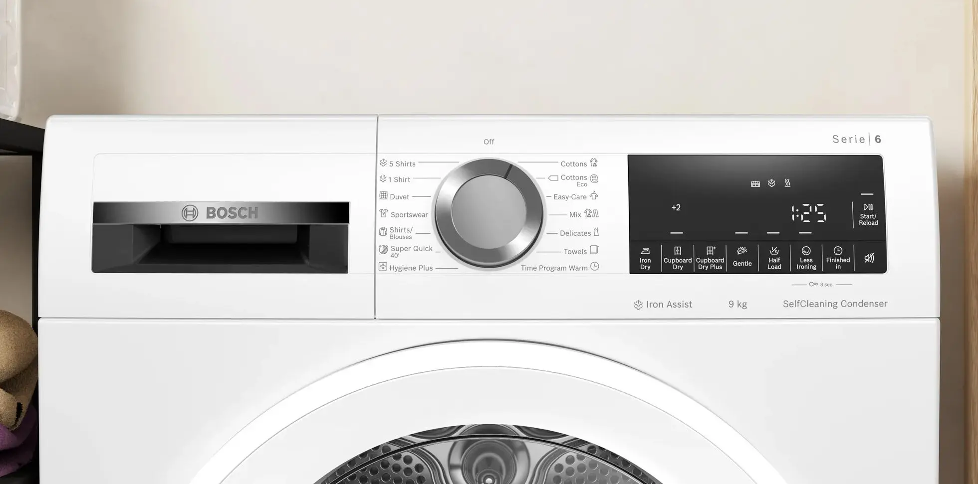 Сушильная машина Bosch WQG14590BY (White)