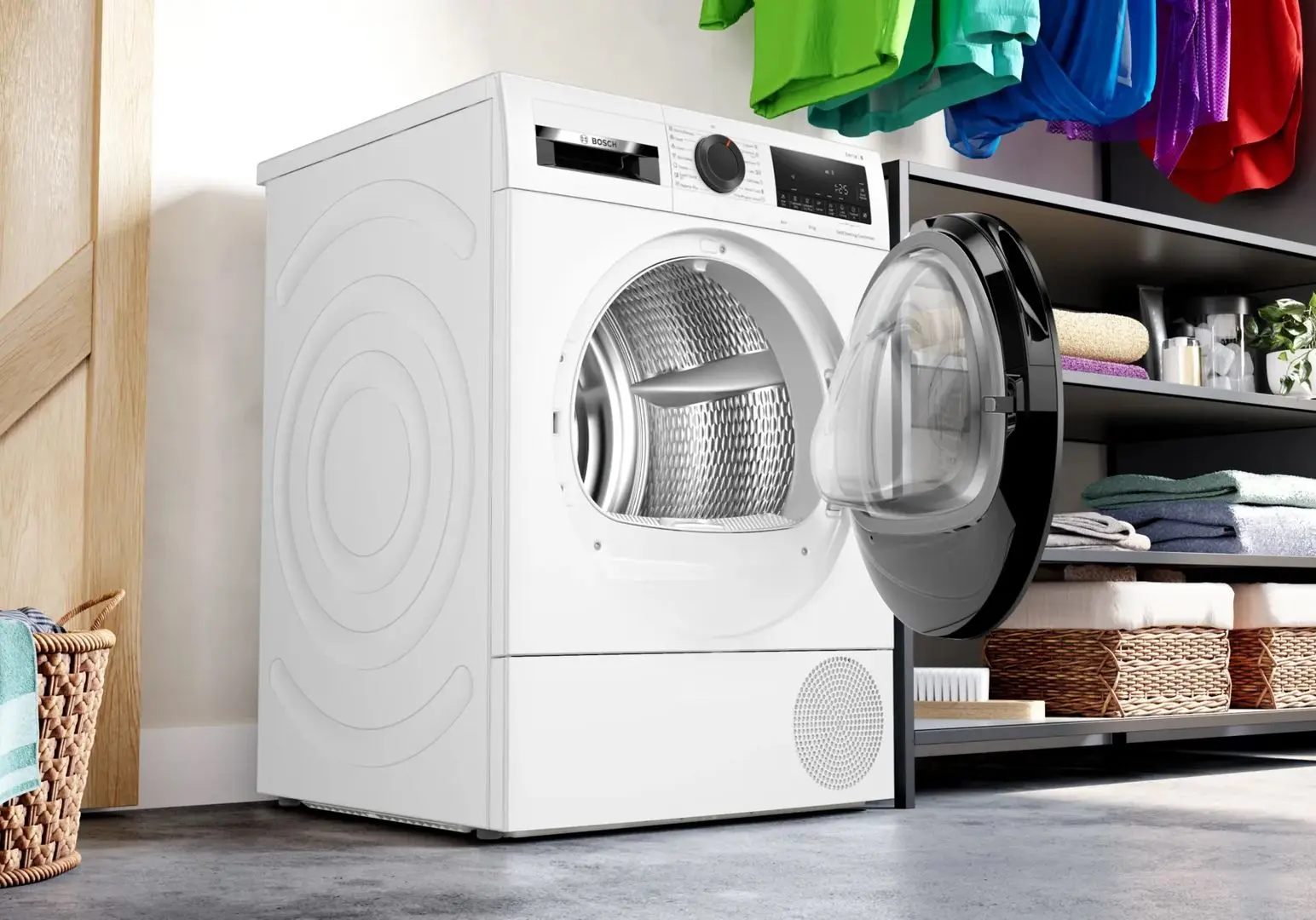 Сушильная машина Bosch WQG24500BY (White/Black)