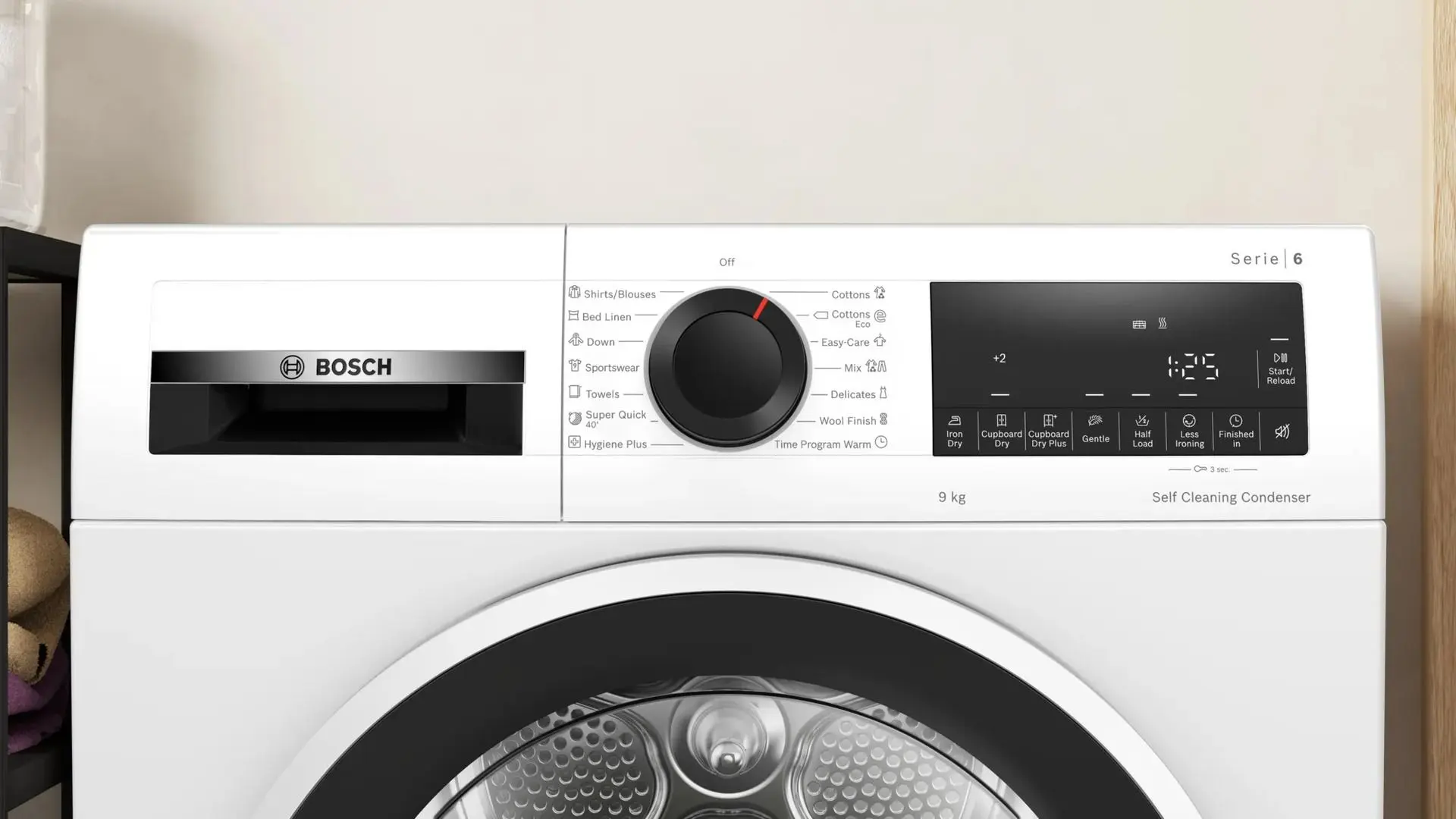 Сушильная машина Bosch WQG245D4BY (White)