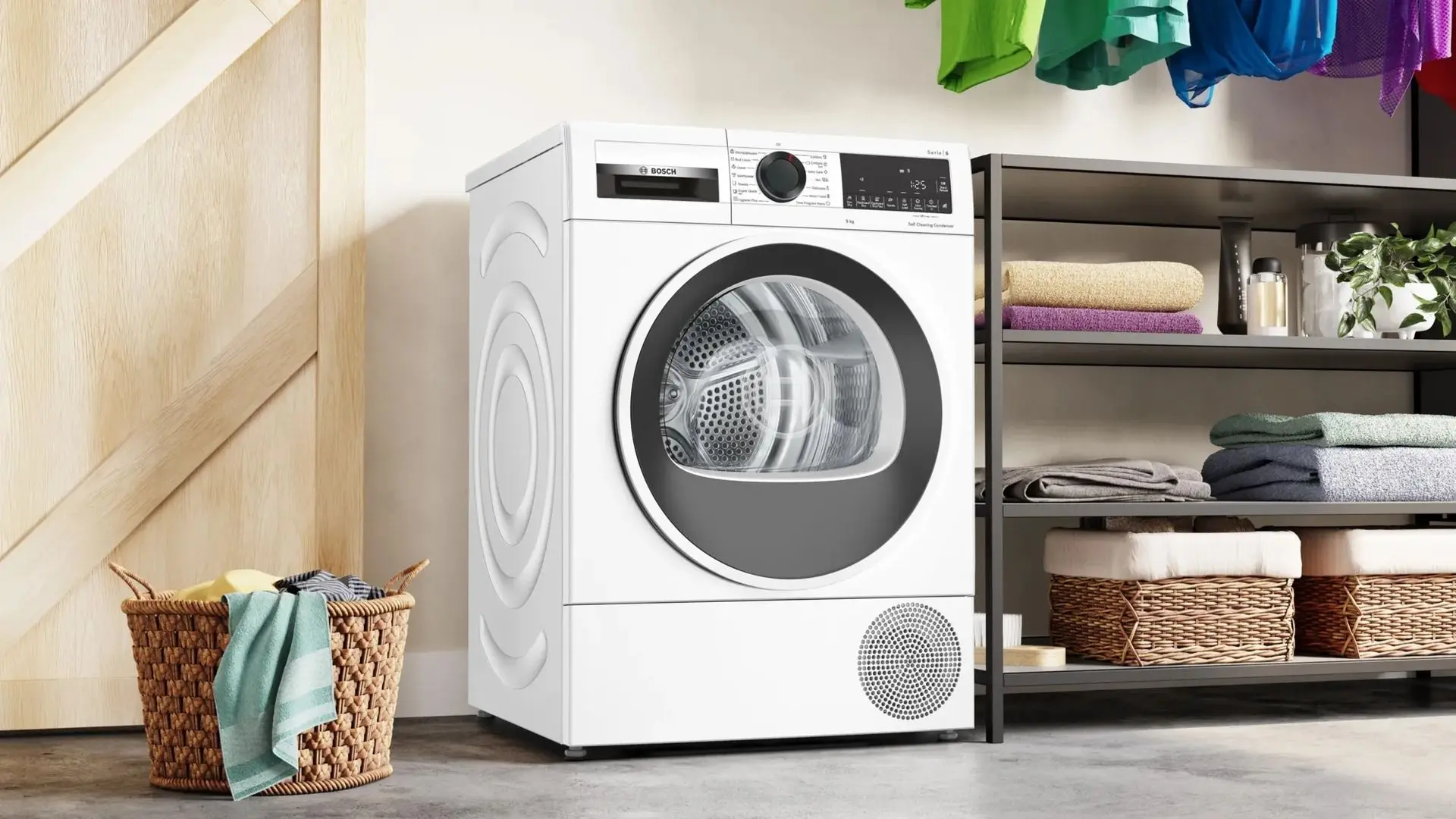 Сушильная машина Bosch WQG245D4BY (White)