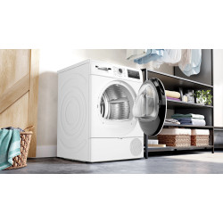 Masina de uscat rufe Bosch WTH85209BY (White) Thumb