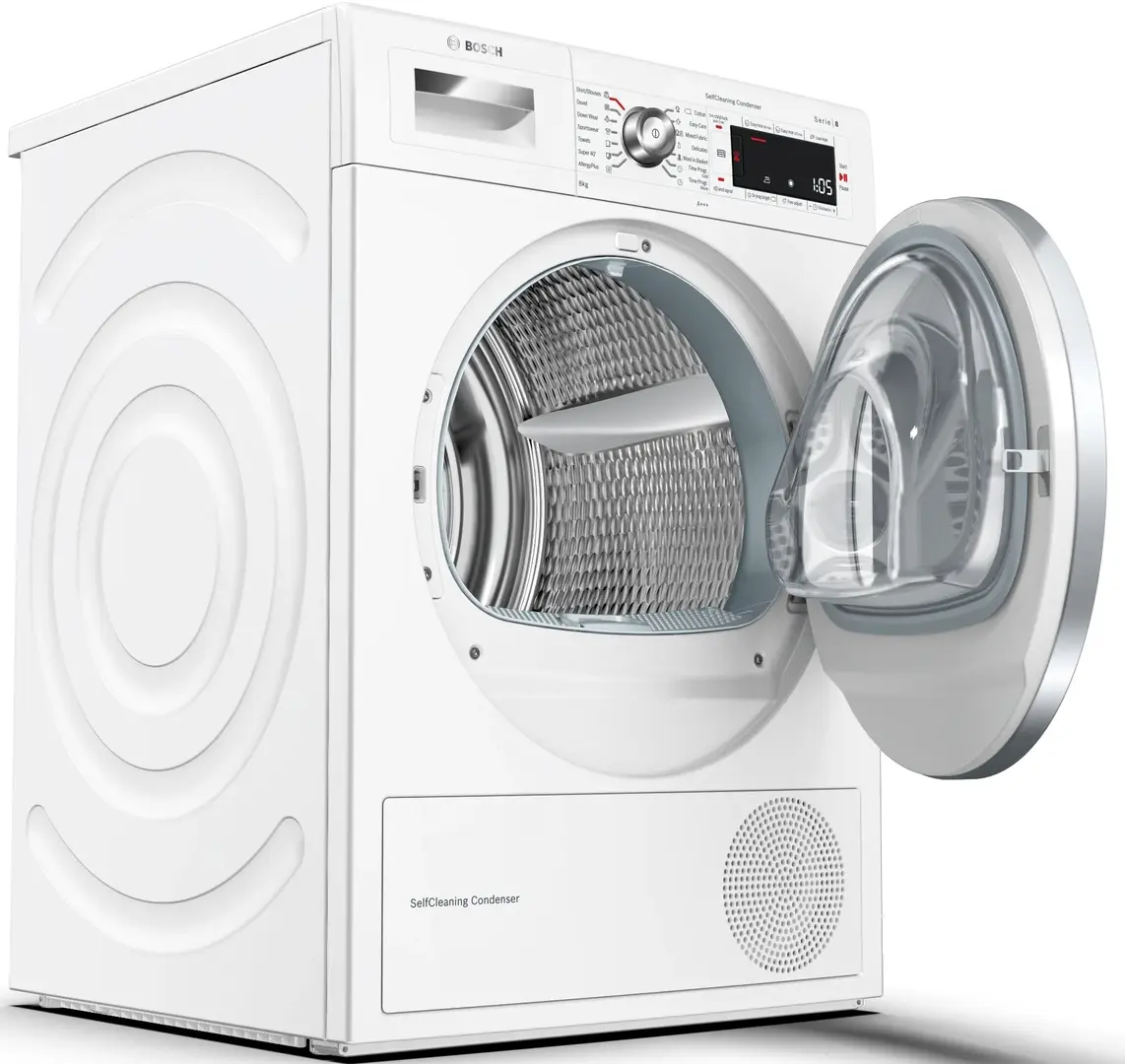 Masina de uscat rufe Bosch WTW85590BY (White) - 2