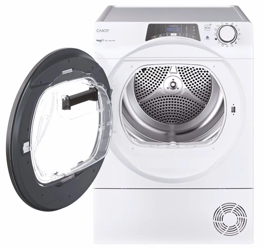 Masina de uscat rufe Candy Rapido Pro H8A2TRE-S (White)