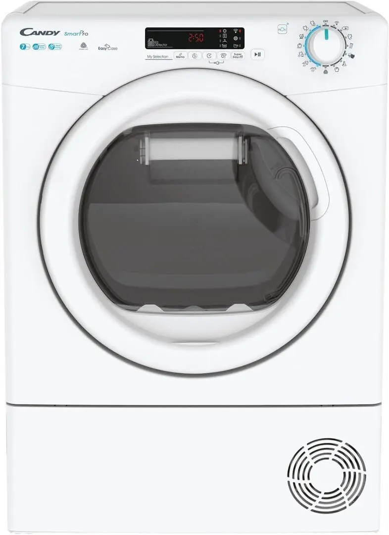 Masina de uscat rufe Candy Smart Pro CSO4 H7A2DE-S (White)