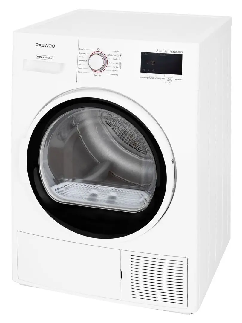 Masina de uscat rufe Daewoo DDR-VH8A (White) - 4