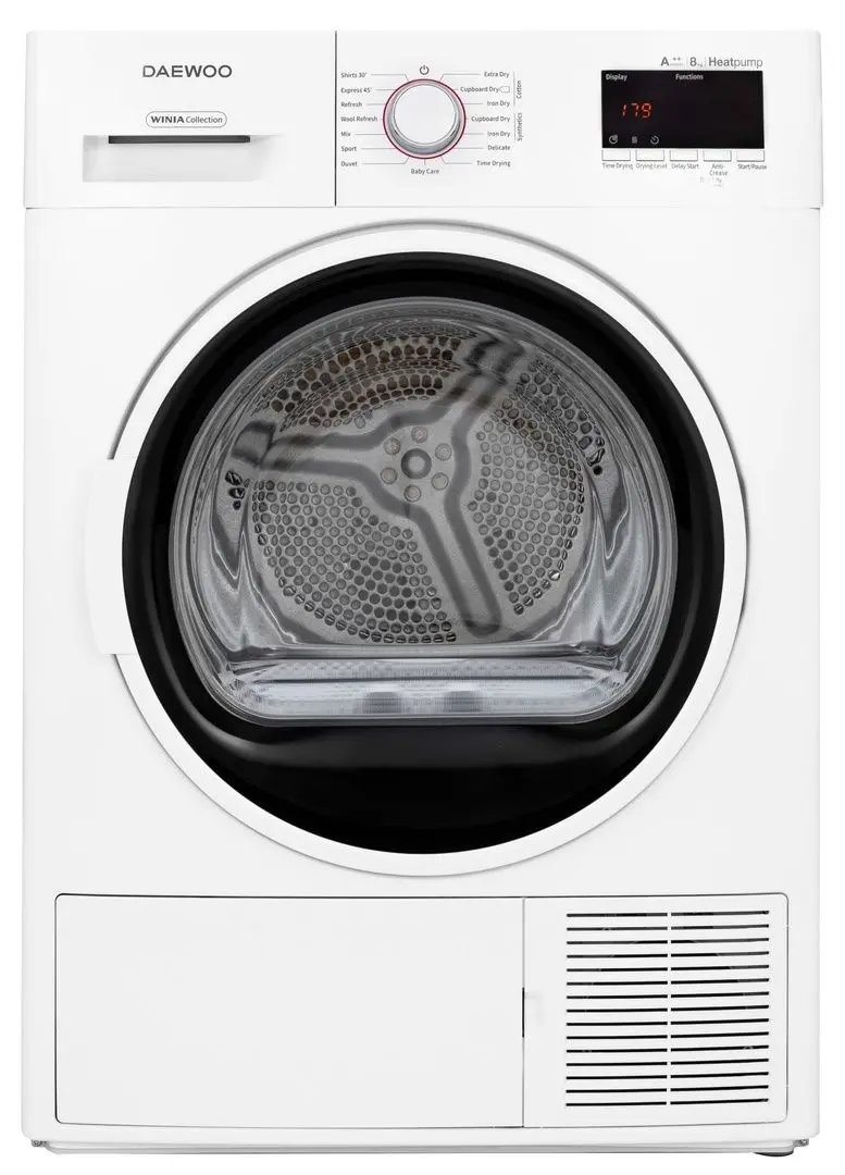 Masina de uscat rufe Daewoo DDR-VH8A (White)