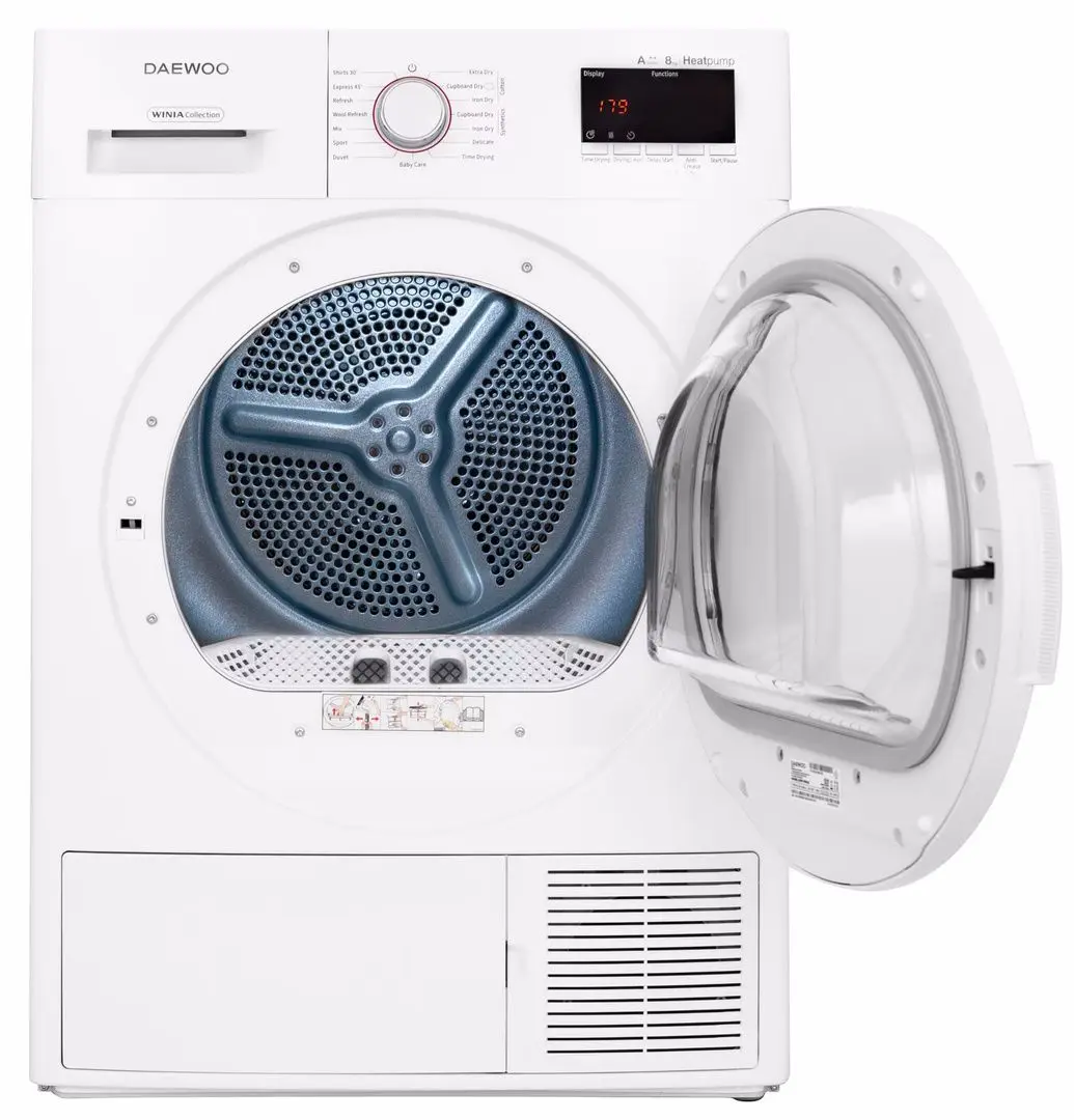 Masina de uscat rufe Daewoo DDR-VH8A (White) - 6