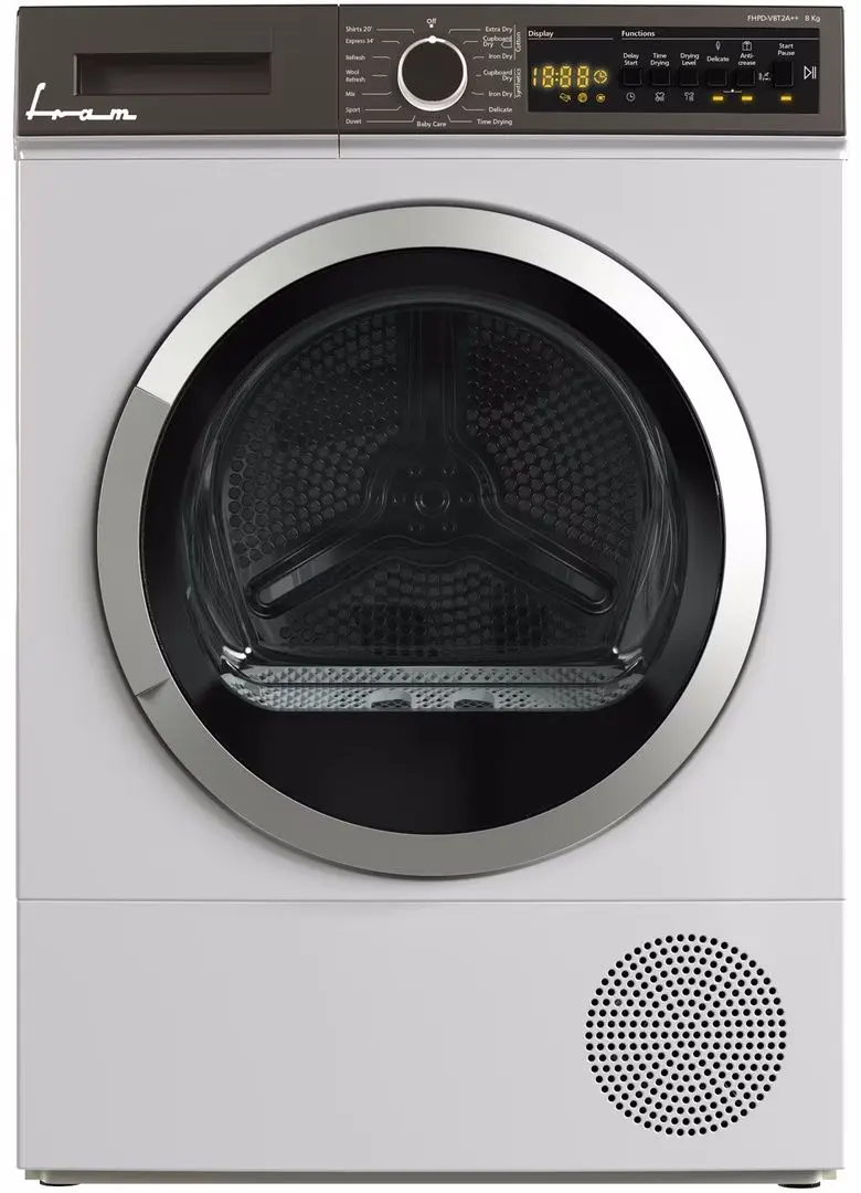 Сушильная машина Fram FHPD-V8T2A++ (White)