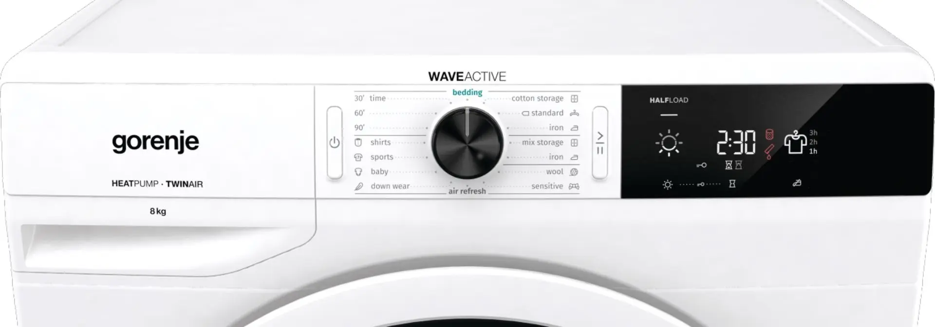 Masina de uscat rufe Gorenje DE82/GD (White) - 4