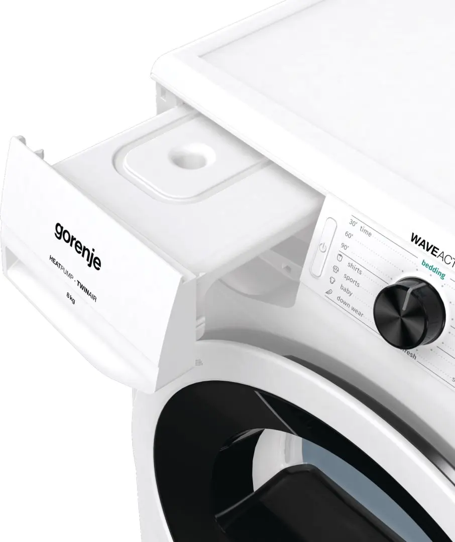 Masina de uscat rufe Gorenje DE82/GD (White) - 9