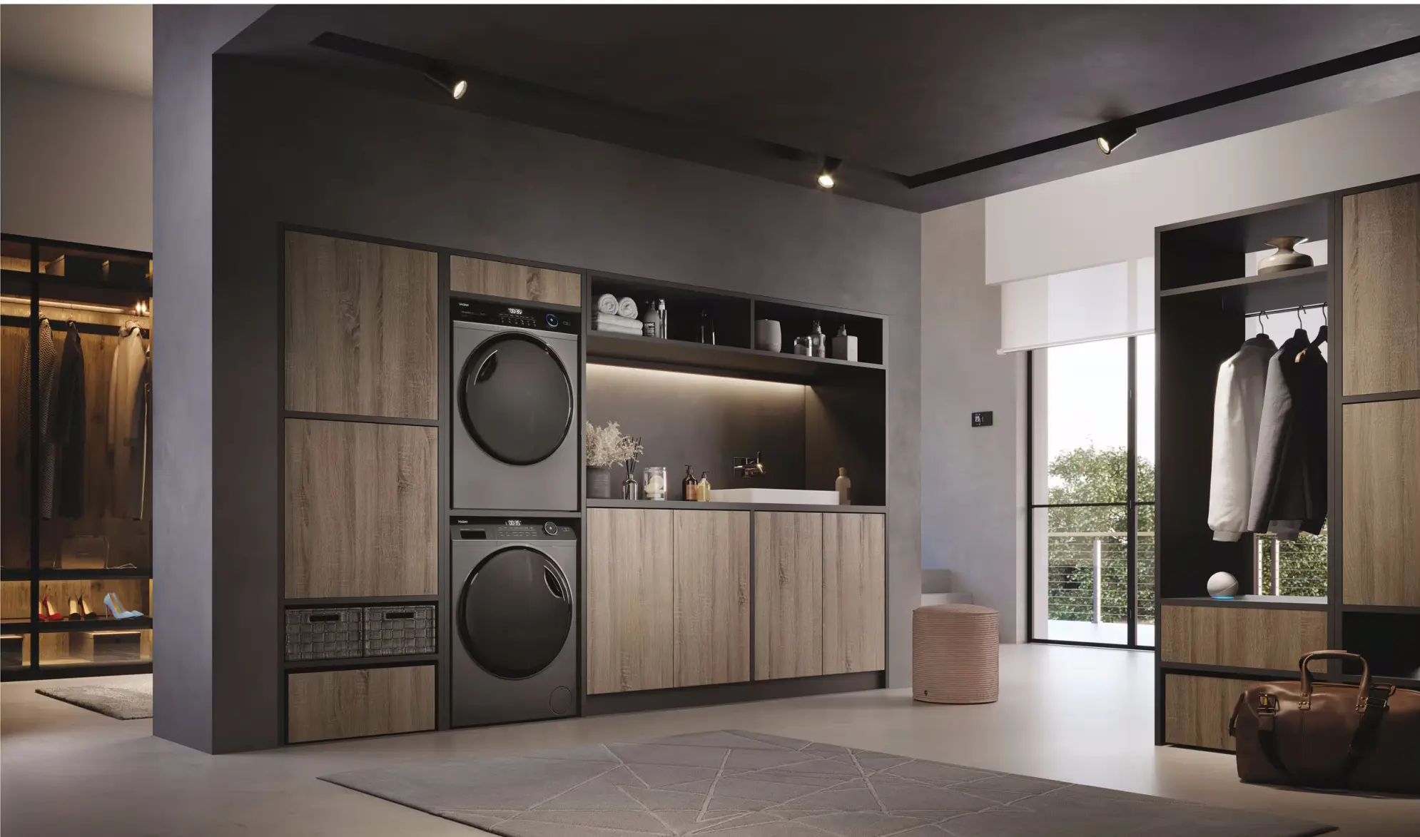 Сушильная машина Haier HD80-A3959R-S (Anthracite)