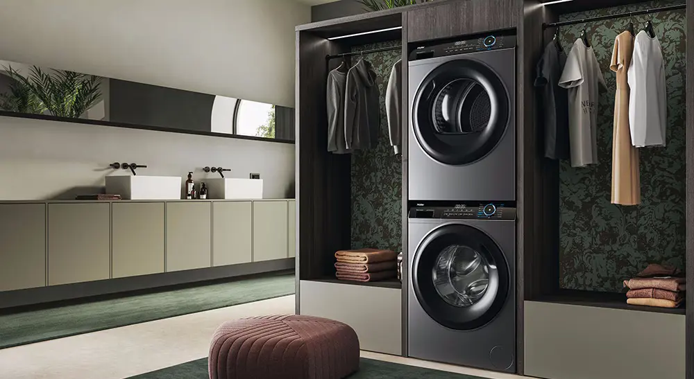 Masina de uscat rufe Haier HD90-A3939R-S (Anthracite)