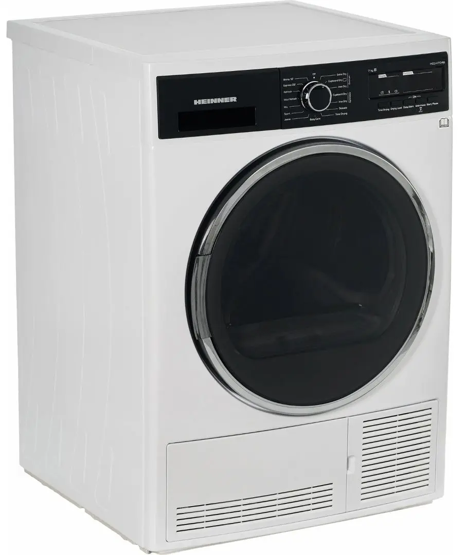 Masina de uscat rufe Heinner HCD-V704B (White) - 4