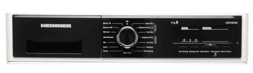 Masina de uscat rufe Heinner HCD-V804B (White) - 3