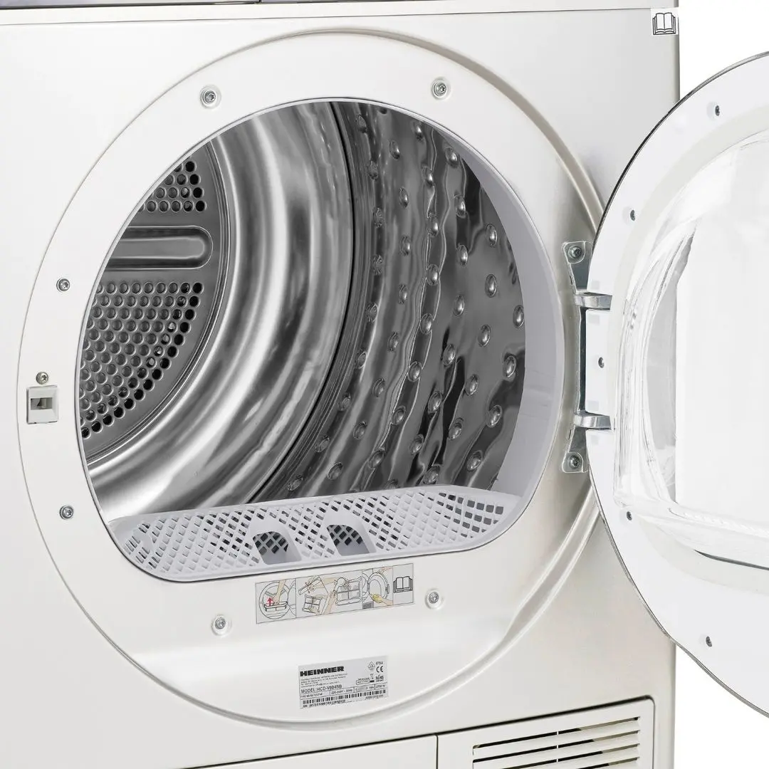 Masina de uscat rufe Heinner HCD-V804B (White) - 4