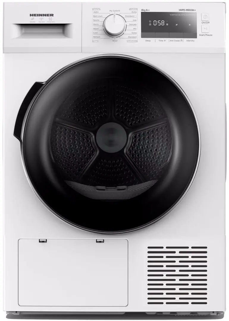 Masina de uscat rufe Heinner HHPD-M8G3A++ (White)