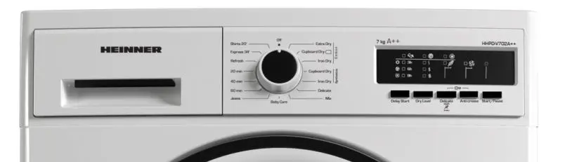 Masina de uscat rufe Heinner HHPD-V702A++ (White) - 2