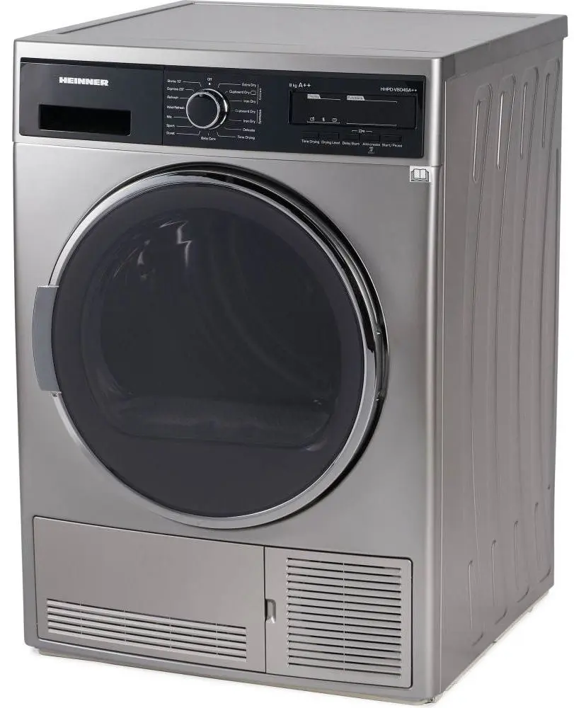 Masina de uscat rufe Heinner HHPD-V804SA++ (Silver) - 3