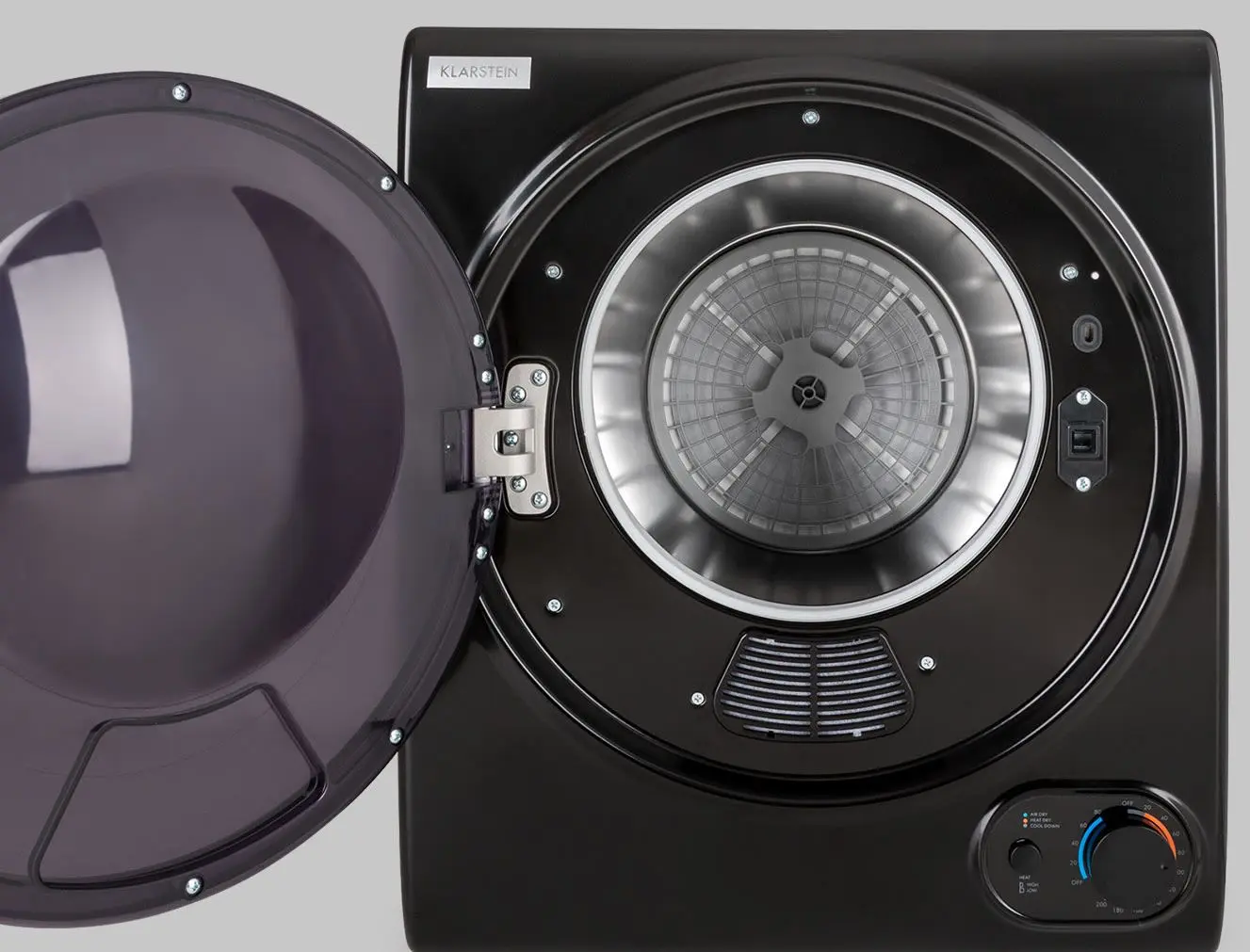 Masina de uscat rufe Klarstein Jet Set 2500 (Black)