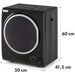 Masina de uscat rufe Klarstein Jet Set 2500 (Black) Thumb