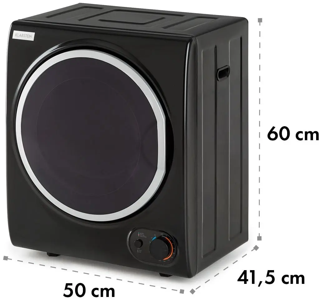 Masina de uscat rufe Klarstein Jet Set 2500 (Black)