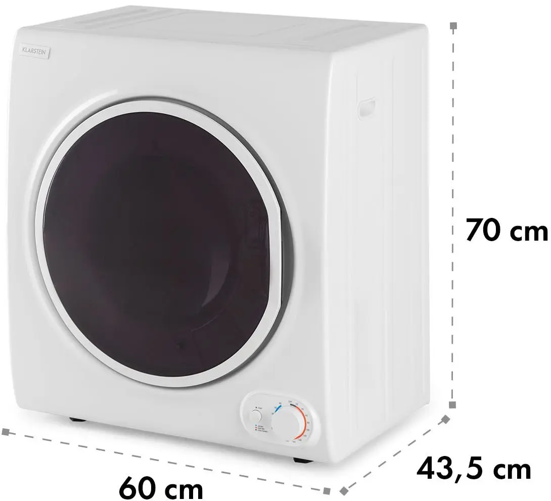 Masina de uscat rufe Klarstein Jet Set 4000 (White)