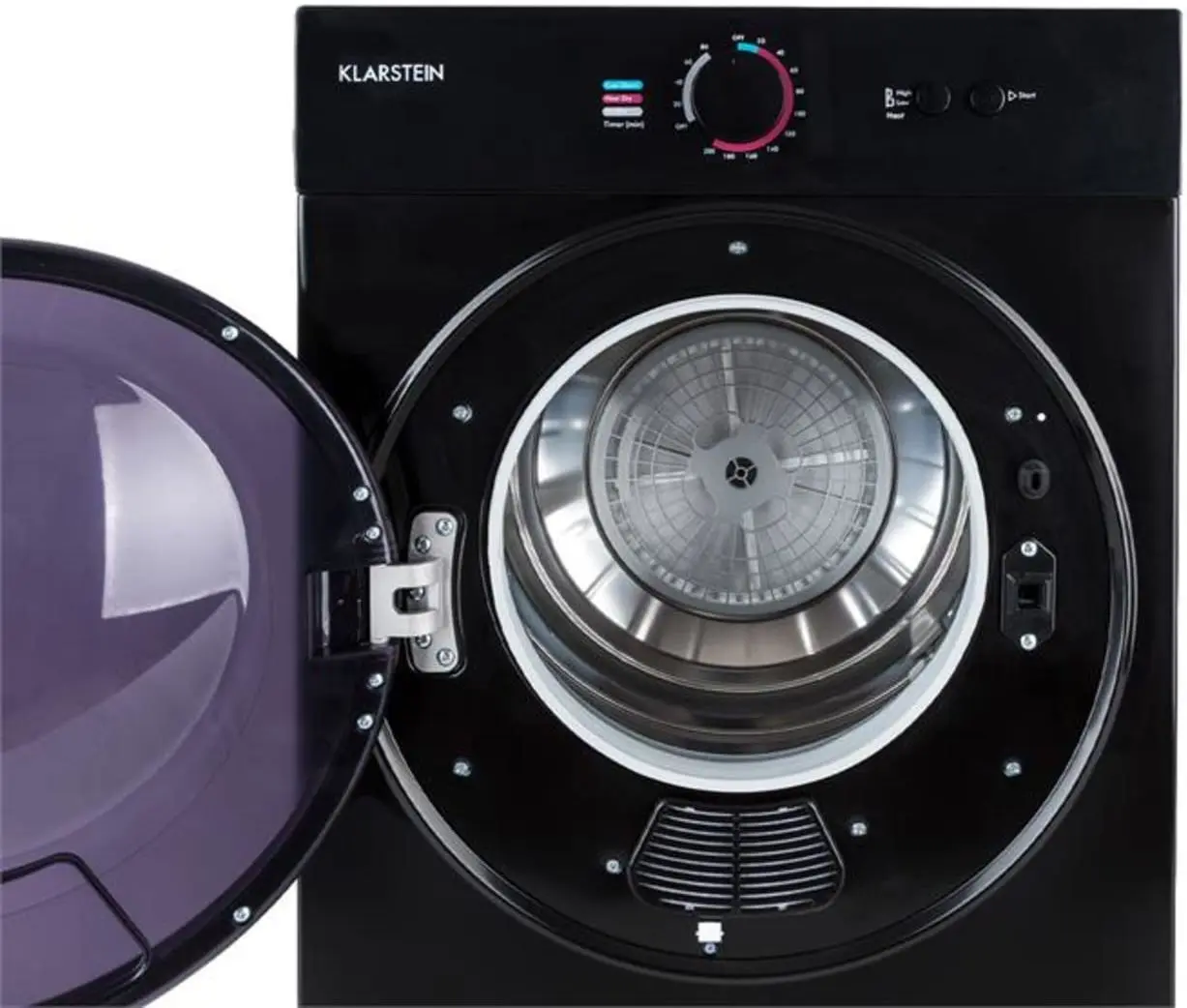 Masina de uscat rufe Klarstein Jet Set (Black)
