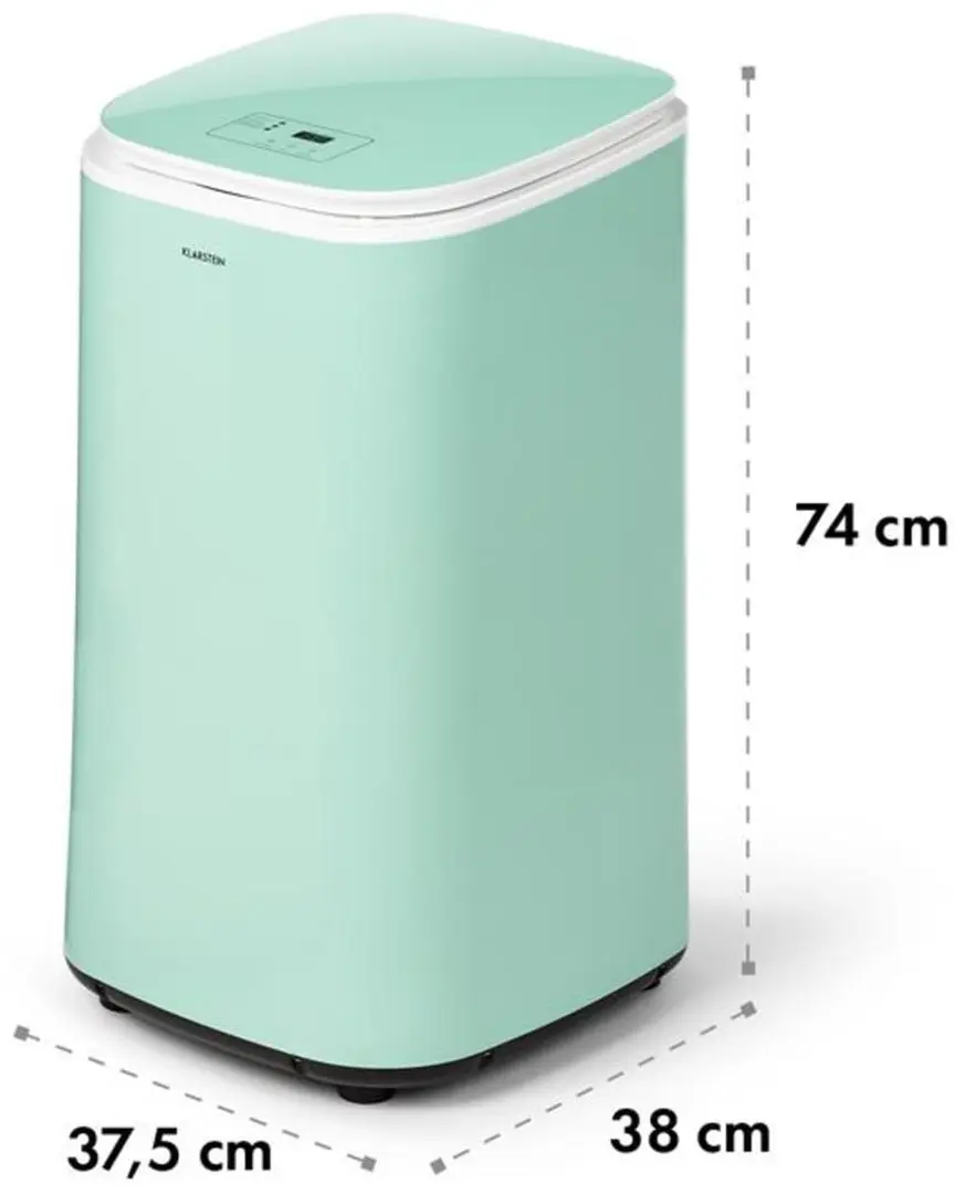 Masina de uscat rufe Klarstein Zap Dry (Mint)