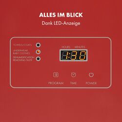 Masina de uscat rufe Klarstein Zap Dry (Red) Thumb