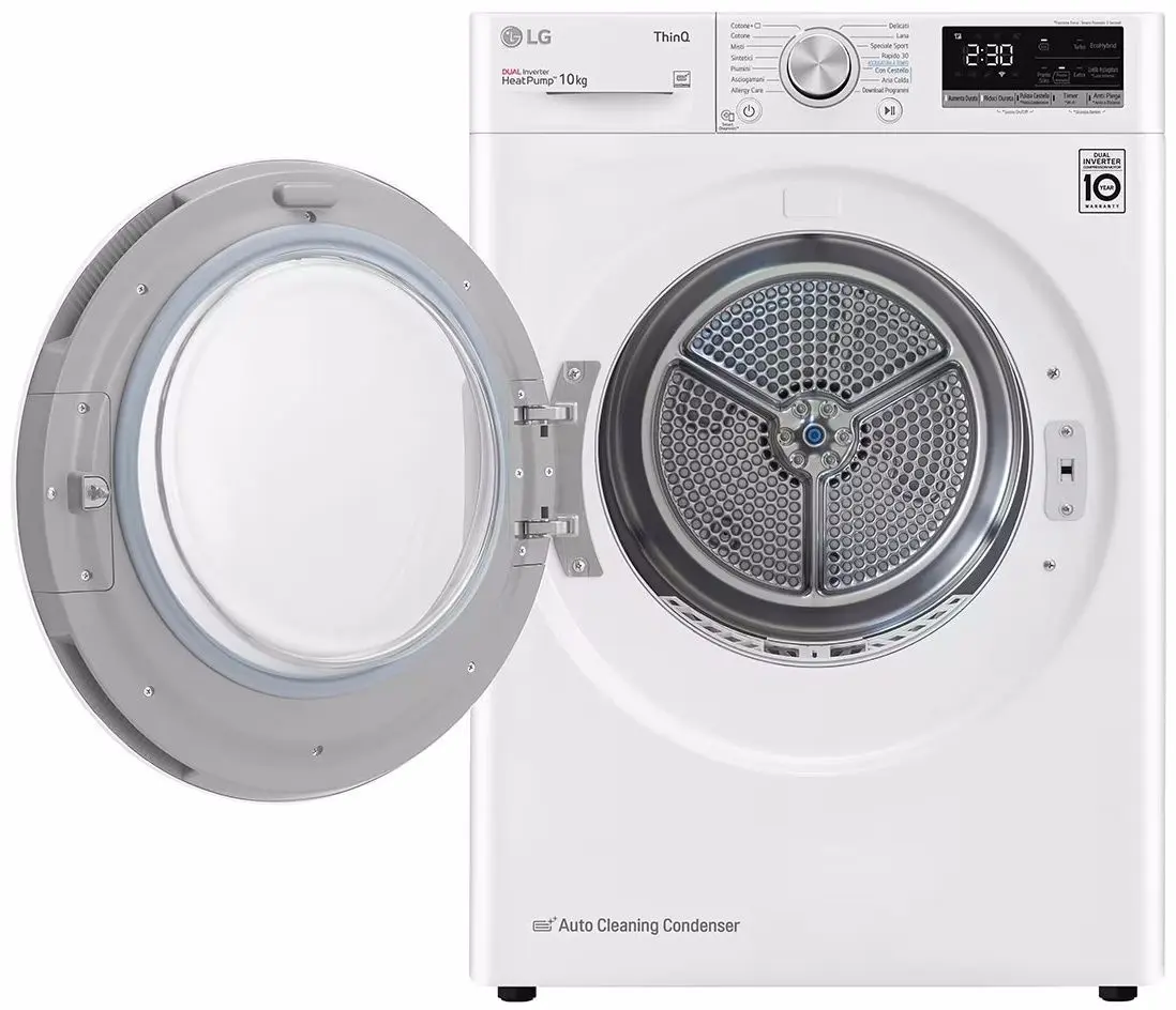 Masina de uscat rufe LG RH10V9AV4W (White)
