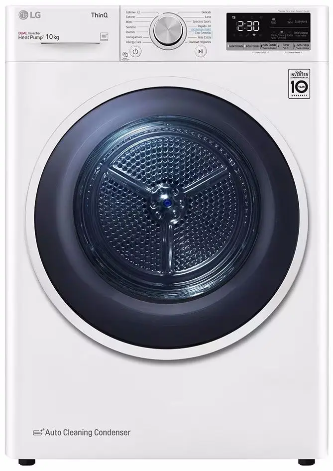 Masina de uscat rufe LG RH10V9AV4W (White)