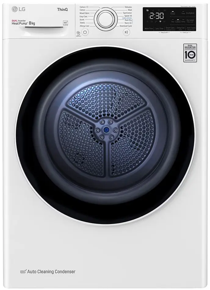 Сушильная машина LG RH80V3AV6N (White)