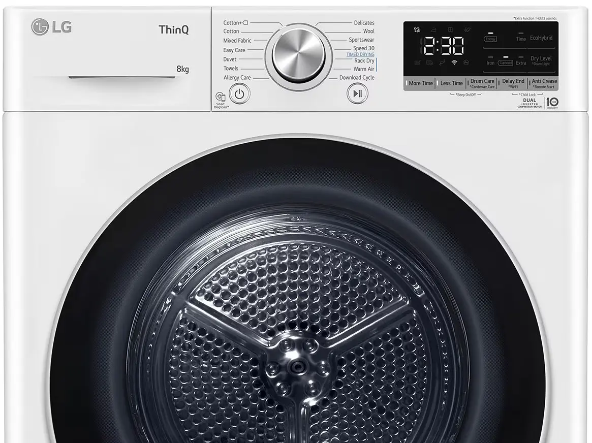 Сушильная машина LG RH80V9AV3N (White)