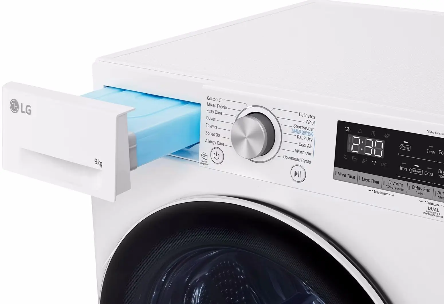 Сушильная машина LG RH90V9AV4N (White)