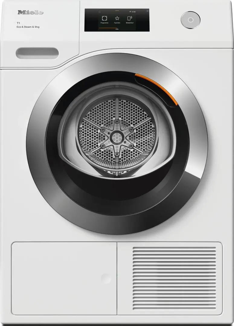 Masina de uscat rufe Miele T1 TCR790WP (White Lotus)