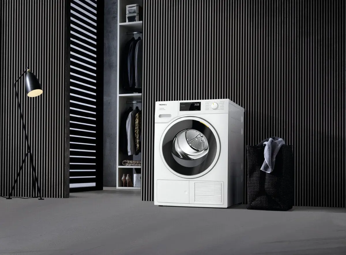 Masina de uscat rufe Miele TSF 763 WP (White)