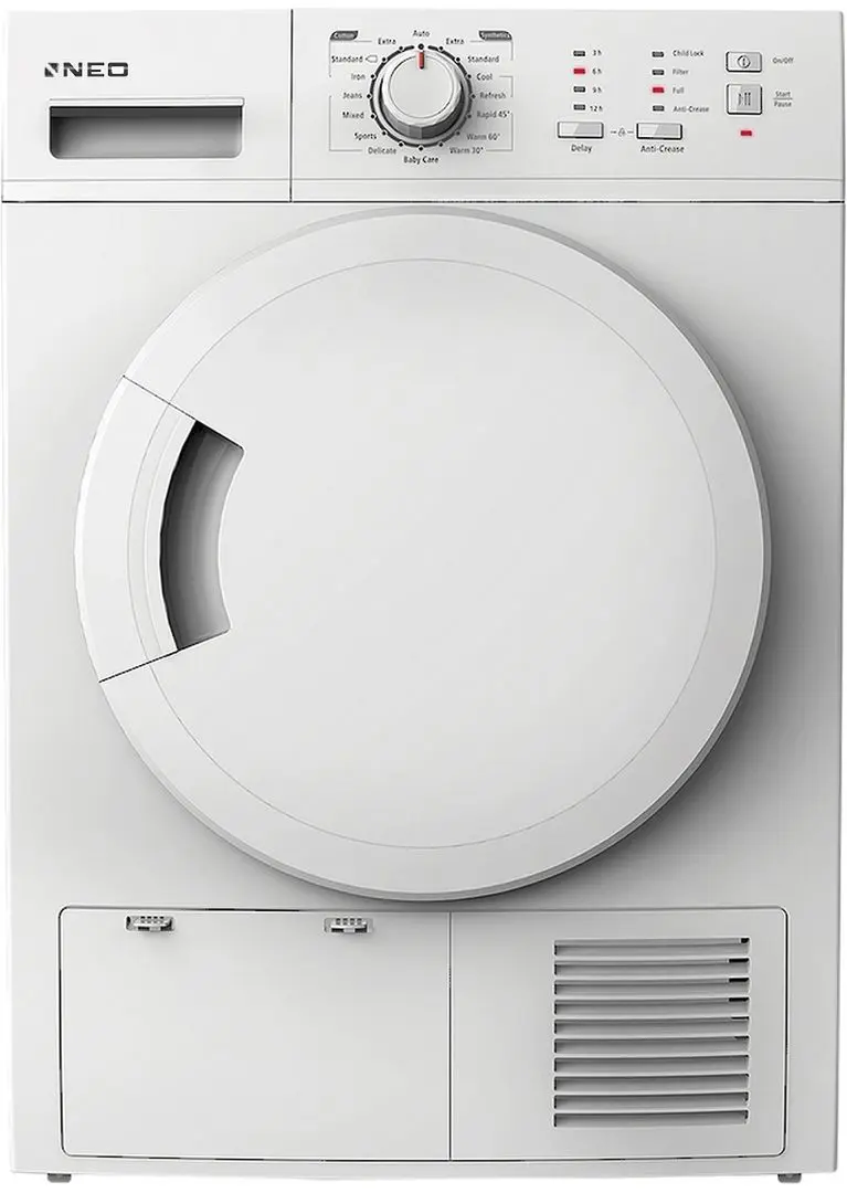 Masina de uscat rufe Neo DRY-M80C07W (White)