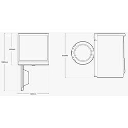 Сушильная машина Samsung DV90BBA245AELE (White) Thumb