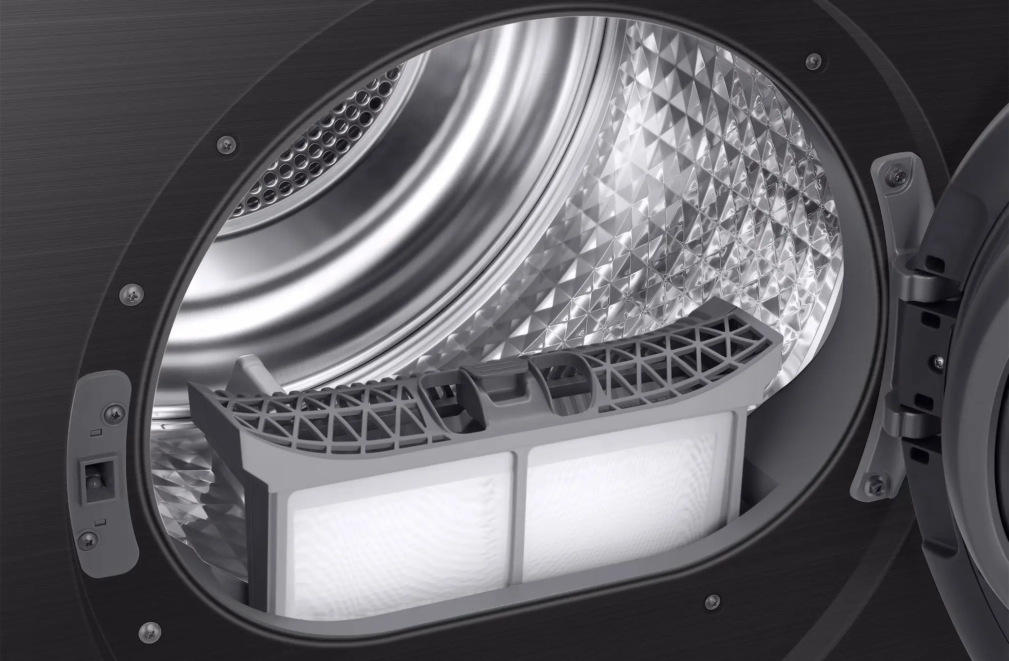 Masina de uscat rufe Samsung DV90DG6845LBU4 (Black)