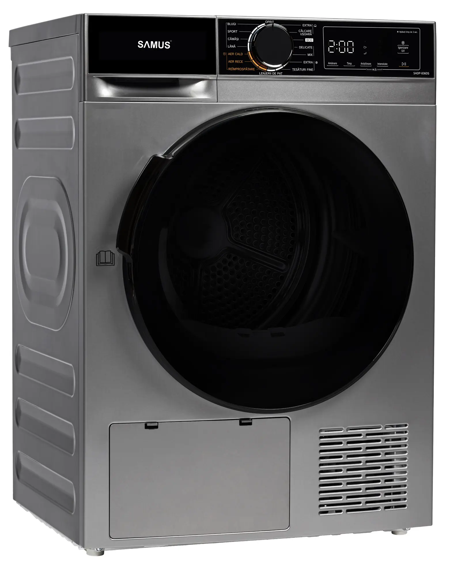 Сушильная машина Samus SADP-836DS (Anthracite)