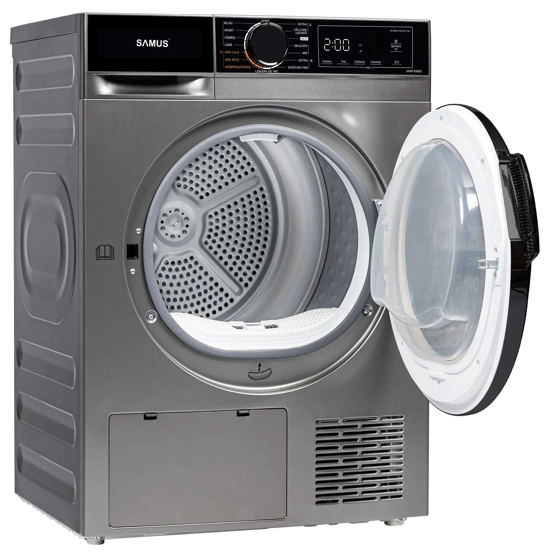 Сушильная машина Samus SADP-836DS (Anthracite)