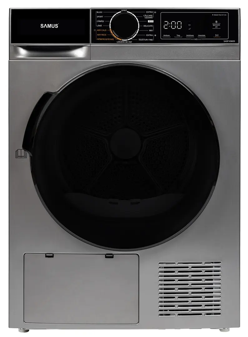 Сушильная машина Samus SADP-836DS (Anthracite)