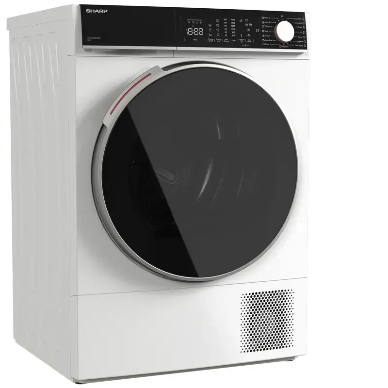 Masina de uscat rufe Sharp KD-NHL9S9GWC-EE (White)