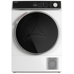 Masina de uscat rufe Sharp KD-NHL9S9GWC-EE (White)